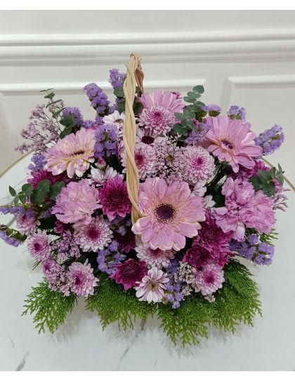 flower delivery-mixed flowers-Lila