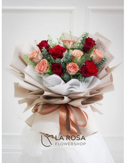 Endless Romance- Roses Delivery by LaRosa Flower Shop Quezon City