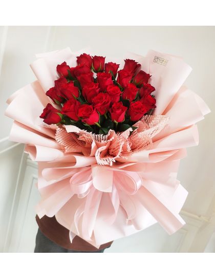 Filled with Love - Roses Delivery by LaRosa Flower Shop Quezon City